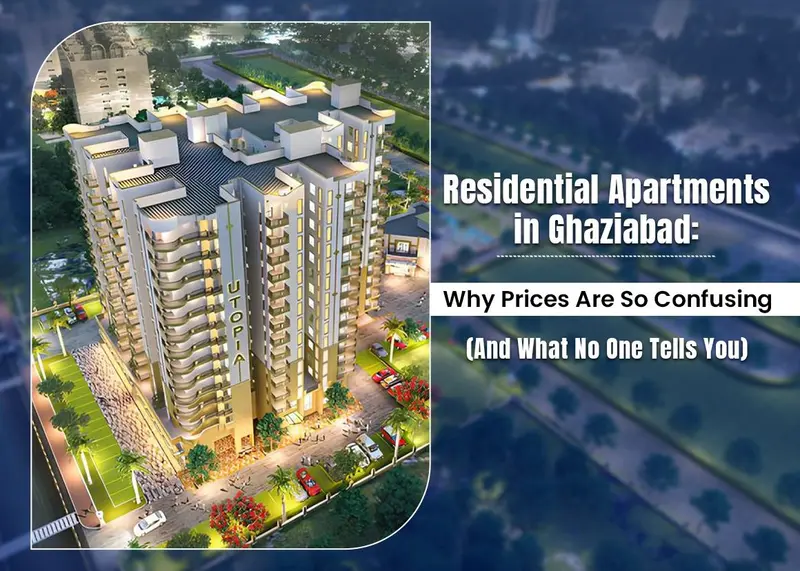 Residential Apartments in Ghaziabad: Why Prices Are So Confusing (And What No One Tells You)