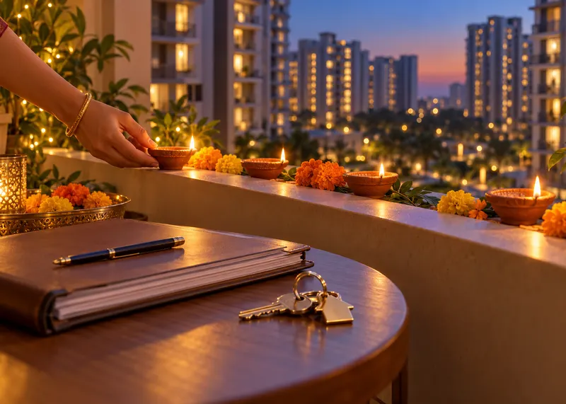 Buying a Home This Diwali? A Festive Checklist for Ready to Move Flats in Ghaziabad