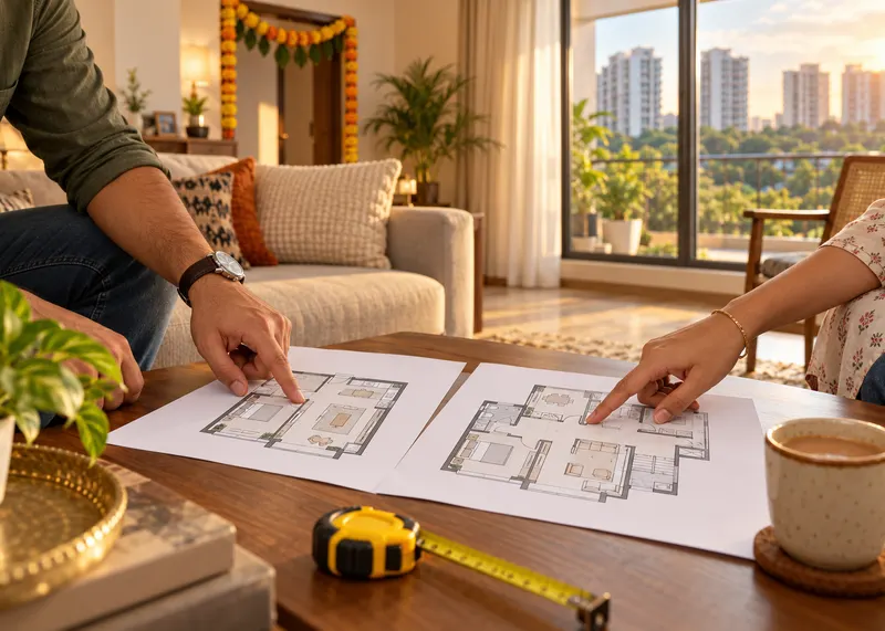 1 BHK or 2 BHK in Raj Nagar Extension? How to Choose Your First Home This Festive Season